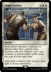 Single Combat [Foil] #172 Magic Fallout Prices