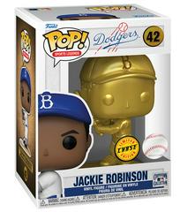 Jackie Robinson [Chase Gold] #42 Funko POP Sports Legends Prices