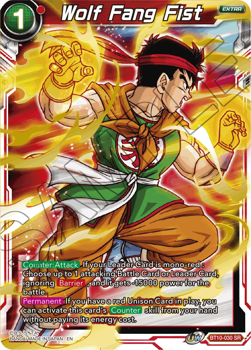 Wolf Fang Fist BT10-030 Dragon Ball Super Rise of the Unison Warrior