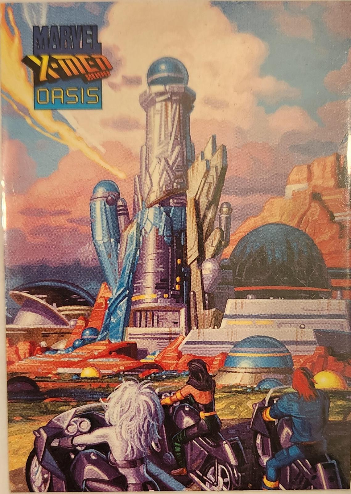 The City That Never Was #26 Marvel 1997 Fleer X-Men: Oasis