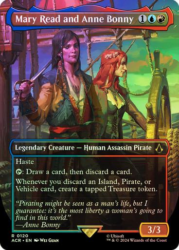 Mary Read and Anne Bonny [Foil] #120 Magic Assassin's Creed