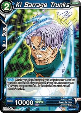 Ki Barrage Trunks [Foil] BT5-036 Dragon Ball Super Miraculous Revival