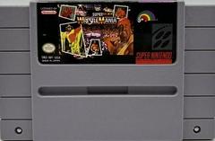 Cartridge Front | WWF Super Wrestlemania Super Nintendo