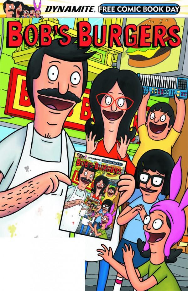 Bob's Burgers #1 (2015) Comic Books Free Comic Book Day