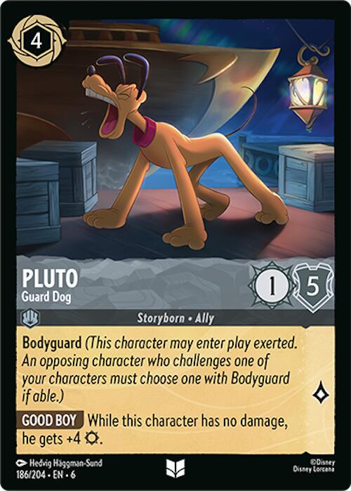 Pluto - Guard Dog  [Foil] #186 Lorcana Azurite Sea