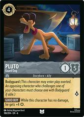 Pluto - Guard Dog  [Foil] #186 Lorcana Azurite Sea Prices