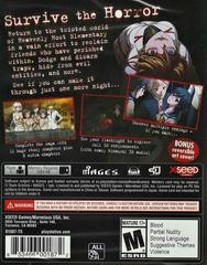 Back Cover | Corpse Party: Blood Drive Playstation Vita