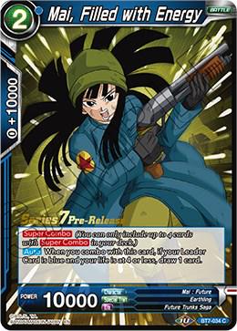 Mai, Filled with Energy BT7-034_PR Dragon Ball Super Series 7 Pre-Release Promos