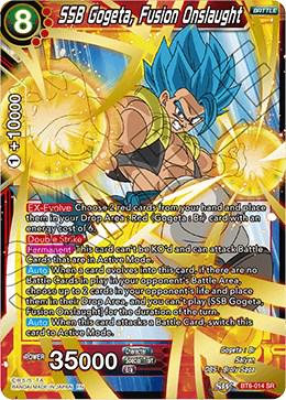 SSB Gogeta, Fusion Onslaught BT6-014 Dragon Ball Super Destroyer Kings