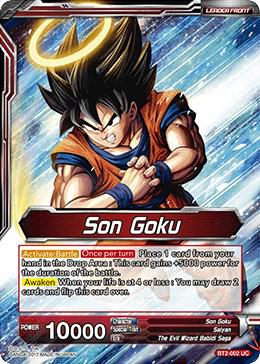 Son Goku // Soul Unleashed Son Goku BT2-002 Dragon Ball Super Union Force