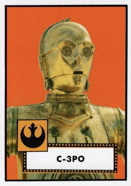 C-3PO #6 Star Wars 2023 Topps Throwback Thursday