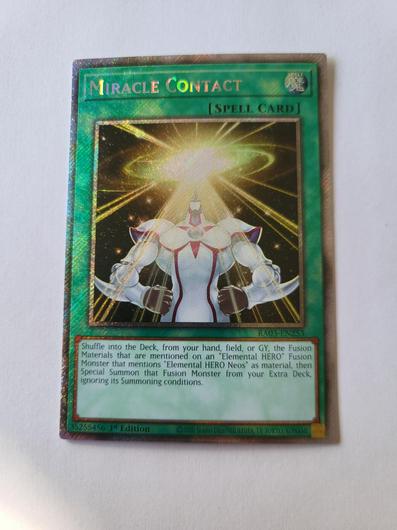 Miracle Contact [Platinum Secret Rare] RA03-EN253 photo