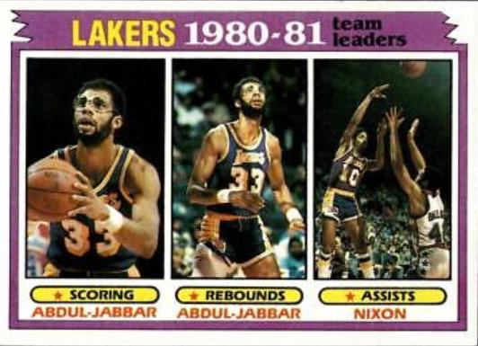 1981 Topps hotsell Basketball #20 Kareem Abdul-Jabbar Lakers HOF PSA 8 NM-MT