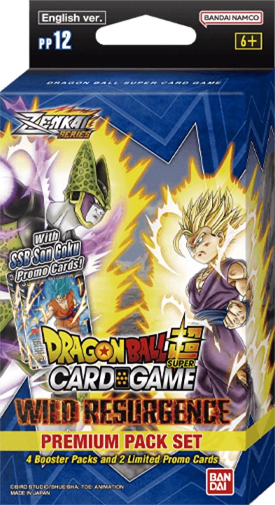 Wild Resurgence Premium Pack Set 12  Dragon Ball Super Wild Resurgence