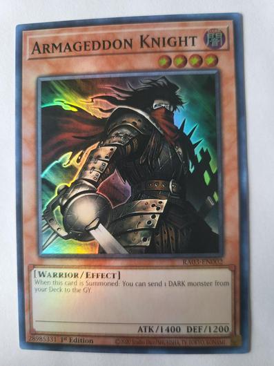 Armageddon Knight [Ultra Rare] RA03-EN002 photo