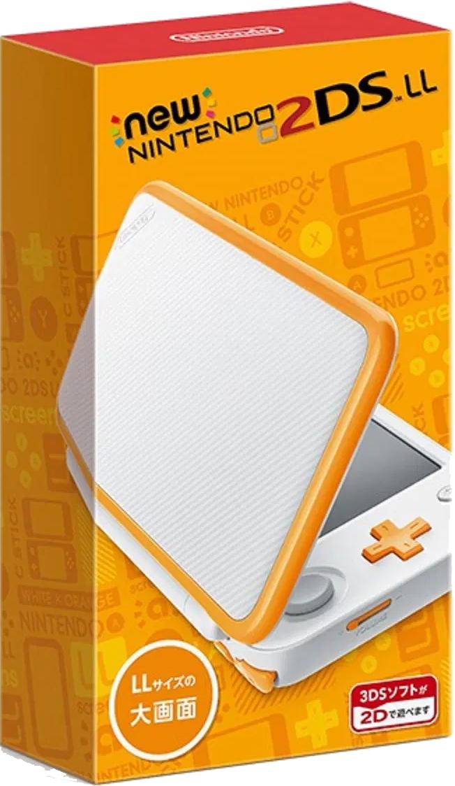 New Nintendo 2DS LL White X Orange JP Nintendo 3DS