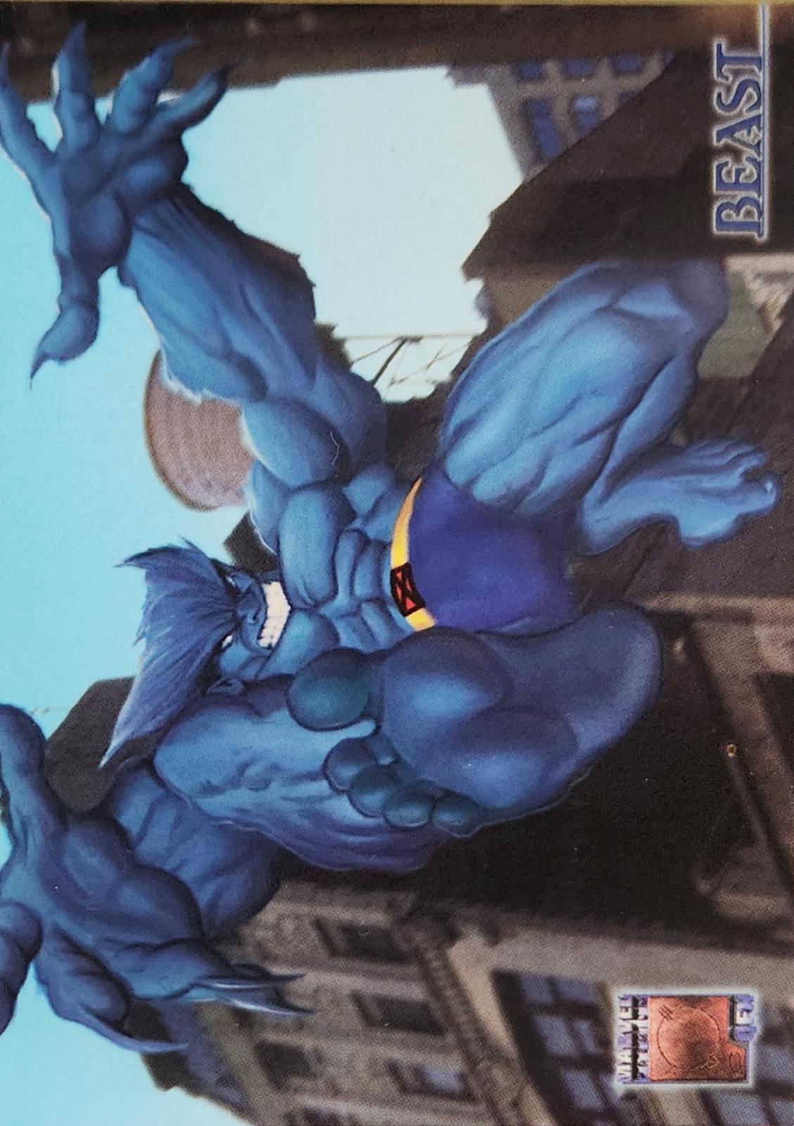 Beast #2 Marvel 1997 Fleer Premium QFX