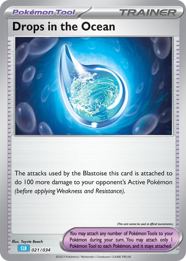 Drops in the Ocean #21 Pokemon TCG Classic: Blastoise Deck