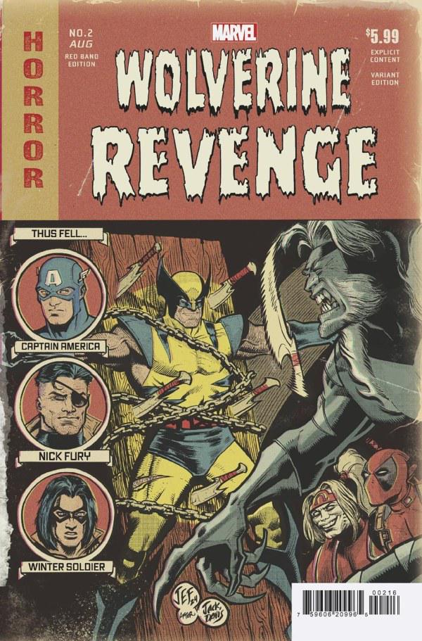 Wolverine: Revenge - Red Band Edition [Ferreyra] #2 (2024) Comic Books Wolverine: Revenge - Red Band Edition