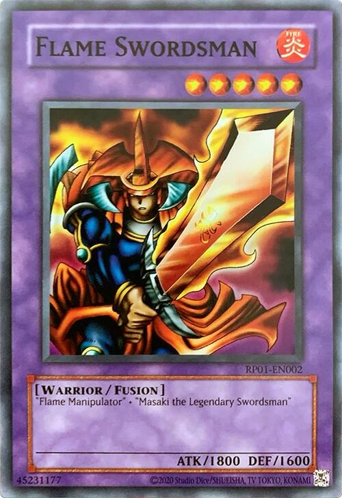 Flame Swordsman RP01-EN002 YuGiOh Retro Pack 2024