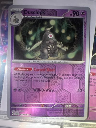 Dusclops [Reverse Holo] #19 photo