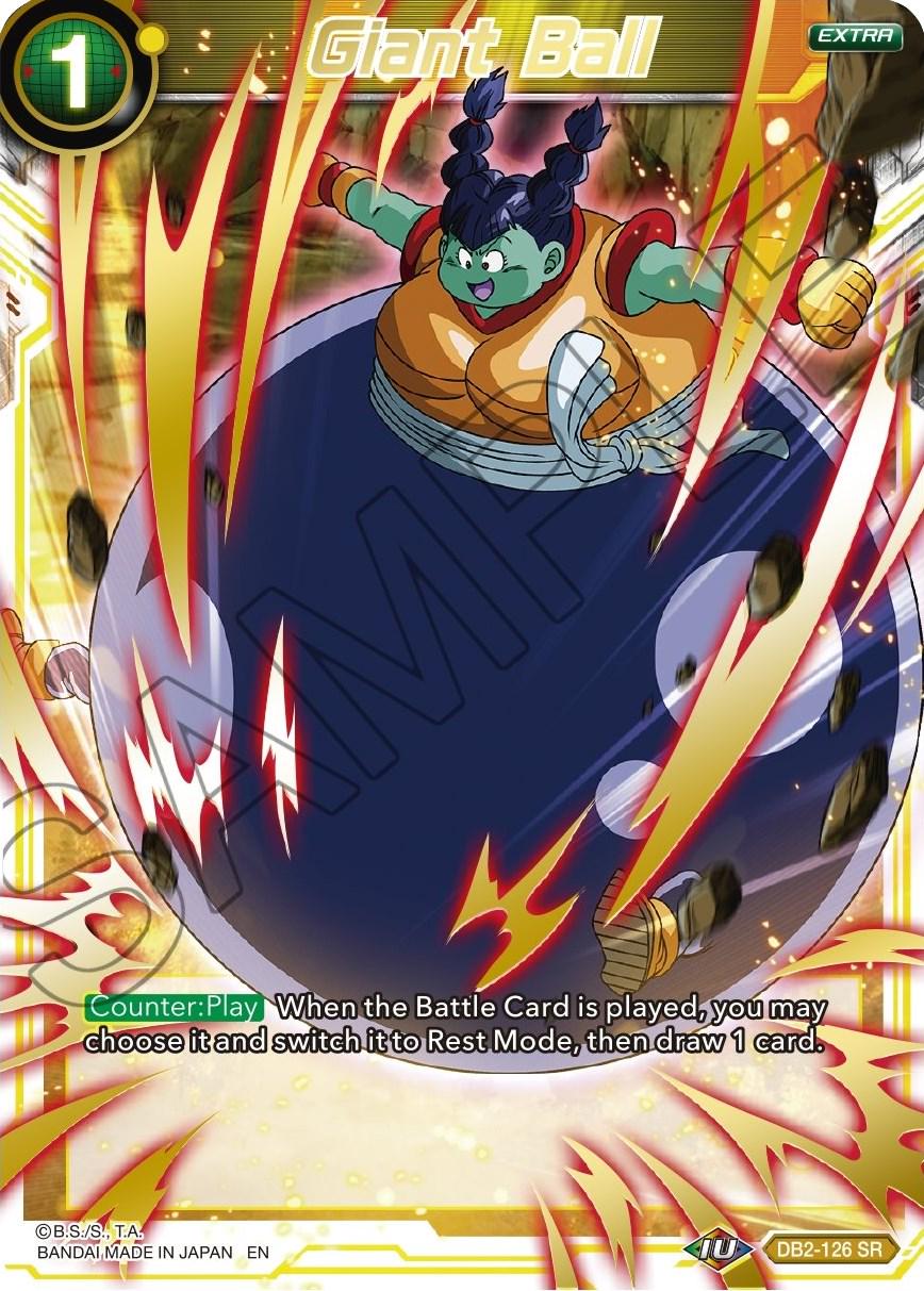 Giant Ball [Gold Stamped Foil] DB2-126 Dragon Ball Super Mythic Booster