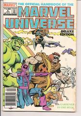 Official Handbook Of The Marvel Universe  [Newsstand] #5 (1986) Comic Books Official Handbook of the Marvel Universe Prices