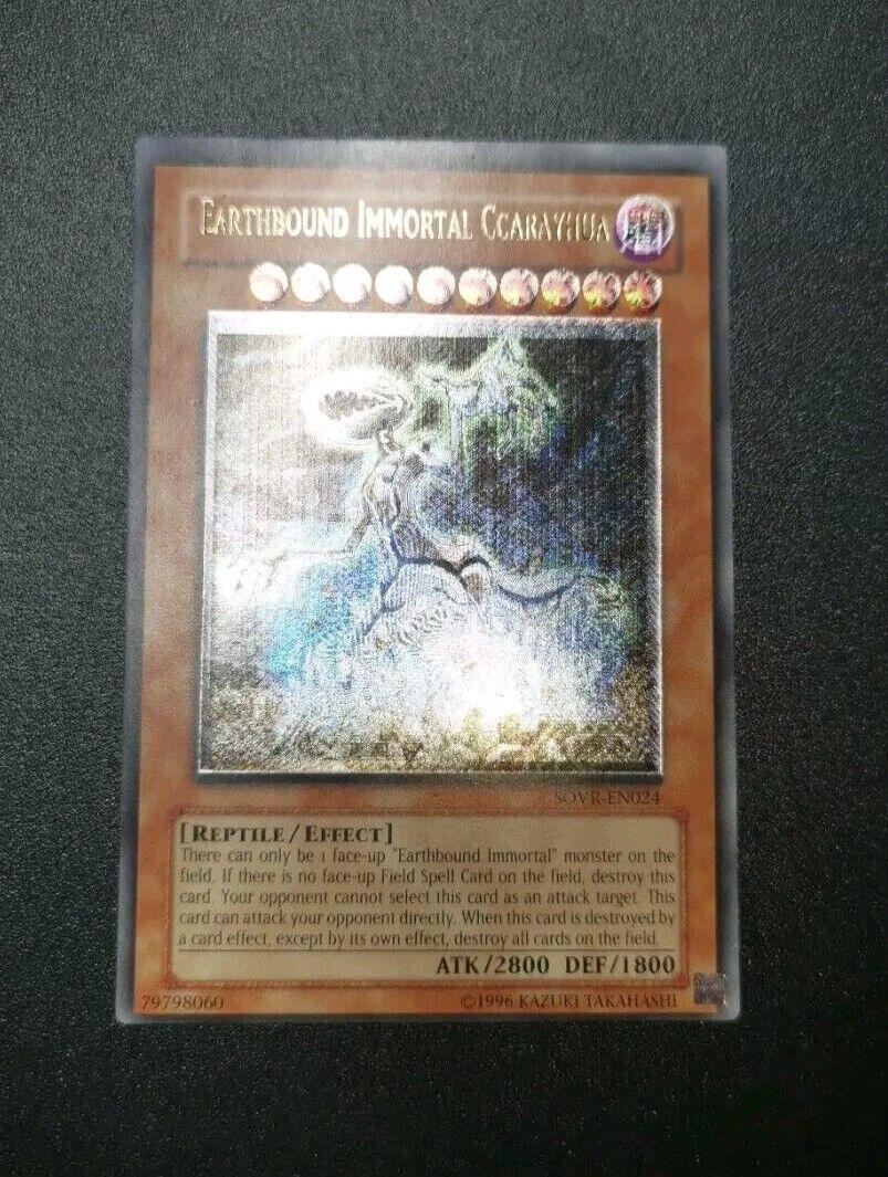 Earthbound Immortal Ccarayhua [Misprint] SOVR-EN024 YuGiOh Stardust Overdrive