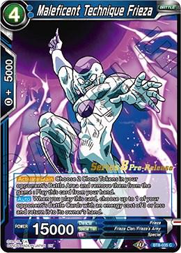 Maleficent Technique Frieza BT8-035_PR Dragon Ball Super Malicious Machinations: Pre-Release Promos