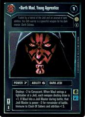 Darth Maul, Young Apprentice [Foil] Star Wars CCG Reflections III Prices