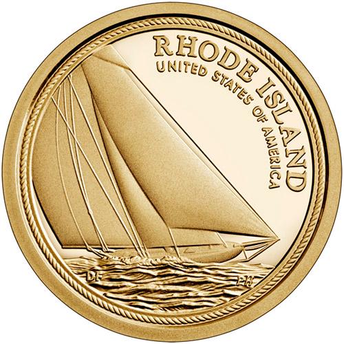 2022 S [Rhode Island Reverse Proof] Coins American Innovation Dollar