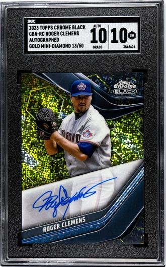 Roger Clemens [Gold Mini Diamond] #CBA-RC photo