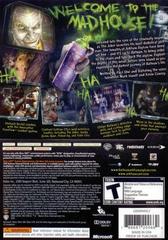 Back Cover | Batman: Arkham Asylum [Game of the Year] Xbox 360