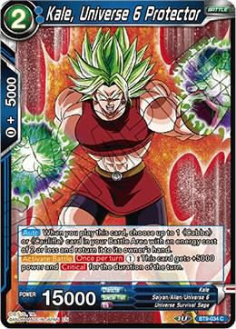 Kale, Universe 6 Protector [Foil] BT9-034 Dragon Ball Super Universal Onslaught