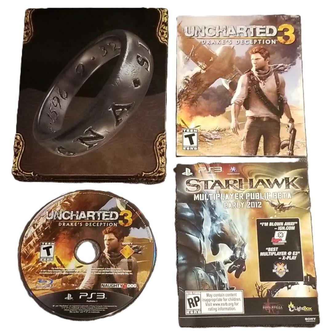 Uncharted 3: Drake's Deception [Steelbook Edition] Playstation 3