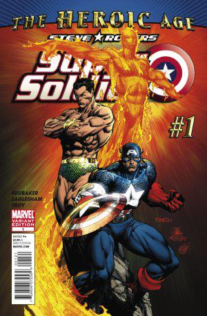 Steve Rogers: Super-Soldier [Finch] #1 (2010) Comic Books Steve Rogers: Super-Soldier