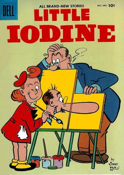 Little Iodine #34 (1956) Comic Books Little Iodine