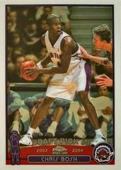 Chris Bosh #114 Basketball Cards 2003 Topps Chrome Prices