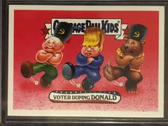Voter Duping Donald #109 Garbage Pail Kids Disgrace to the White House Prices