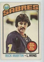 Rick Martin #210 Hockey Cards 1976 O-Pee-Chee Prices