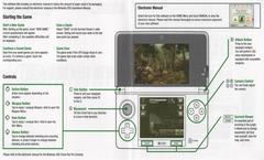 Quick Guide (Back) | Metal Gear Solid 3D: Snake Eater PAL Nintendo 3DS