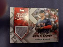 Rafael Devers Baseball Cards 2022 Topps Update Major League Material Relics Prices