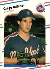 Gregg Jefferies Baseball Cards 1988 Fleer Glossy Prices