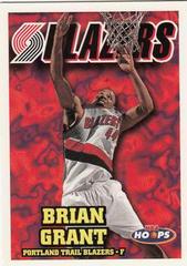 Brian Grant #298 Basketball Cards 1997 Hoops Prices