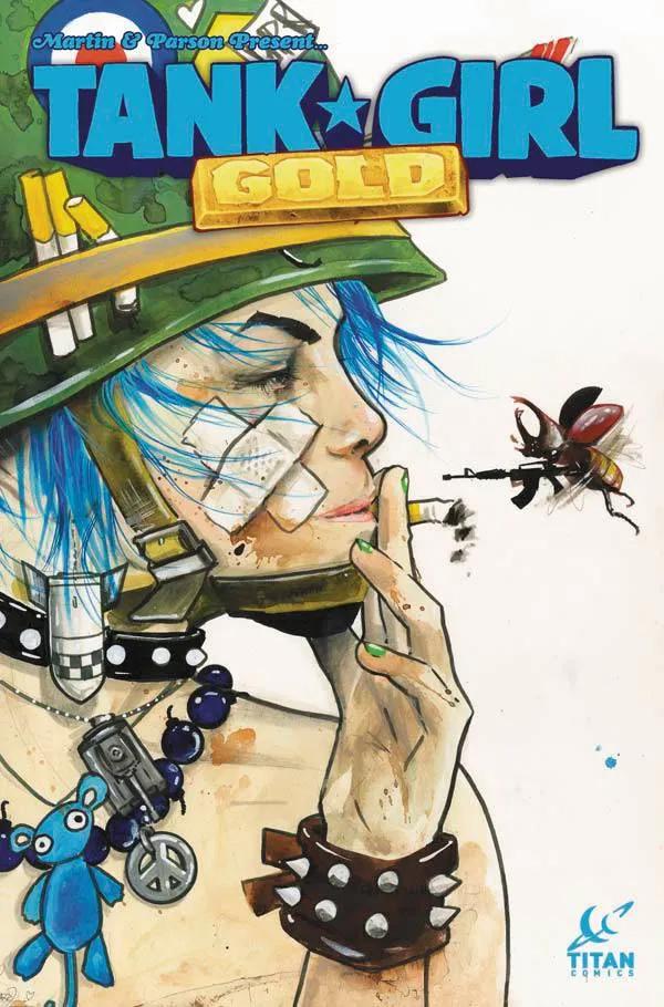 Tank Girl Gold [Lora Zombie] #1 (2016) Comic Books Tank Girl: Gold