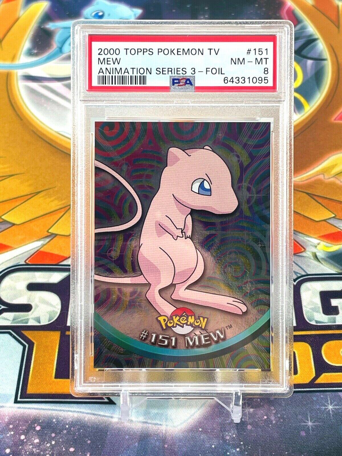 Mew Foil 151 Prices Pokemon 2000 Topps TV Pokemon Cards