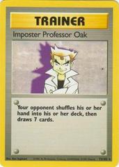 Imposter Professor Oak #73 Pokemon Base Set Prices