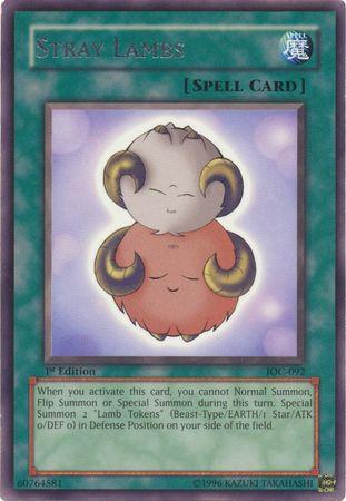 Stray Lambs [1st Edition] IOC-092 YuGiOh Invasion of Chaos