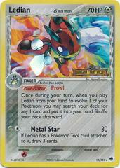 Ledian [Reverse Holo] #18 Pokemon Dragon Frontiers Prices