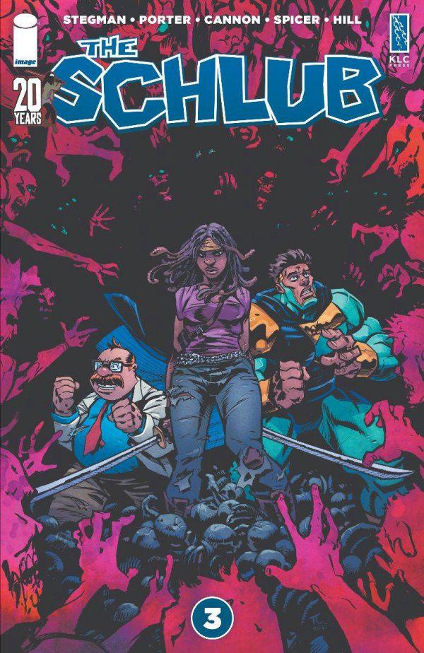 Schlub [Cannon TWD 20th Anniversary] #3 (2023) Comic Books Schlub